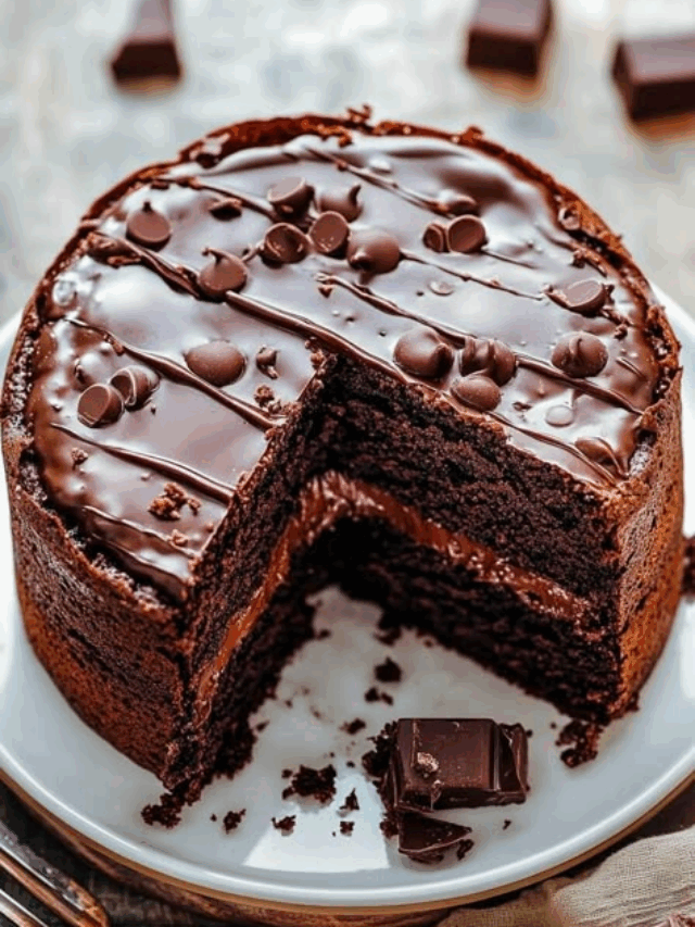 Chocolate Cake Recipe | No Eggs, No Milk, No Butter