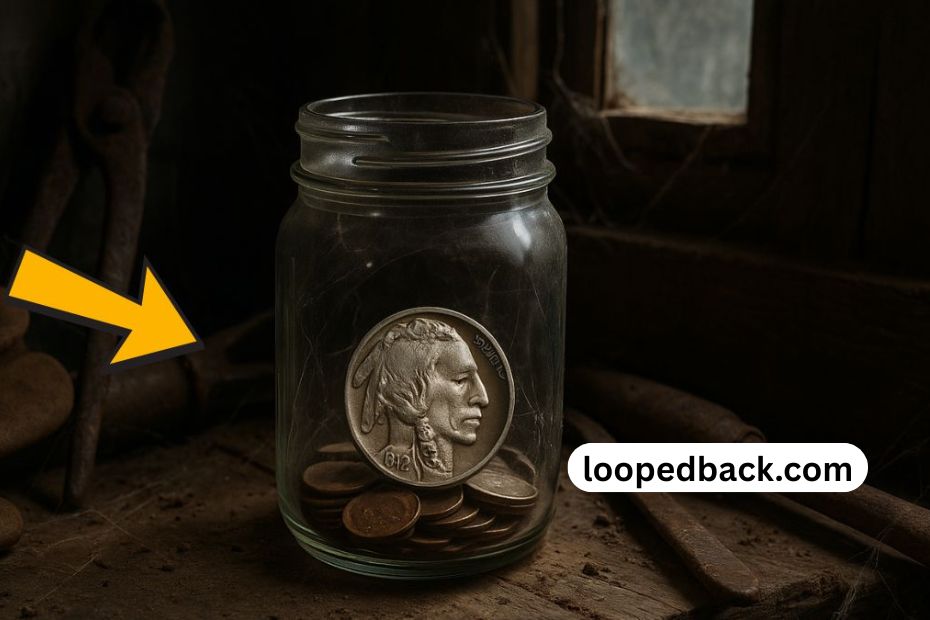 1918/7-D Buffalo Nickel Hidden In Mason Jar In Garden Shed Sells For $96,000